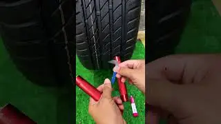 Fix Your Tire Puncture at Home with DIY 🧑&zwj;🔧🔧