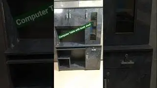 Computer table Book shelf in Kolkata furniture store 🔥 #music #youtubeshorts #furnitureinkolkata