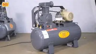 Air Compressor Working |How to use an Air Compressor? |Air Compressor in Rajkot| NB Air Compressor