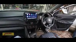 2024 new brezza LXI 2K diamond 💎 Android music player Maruti genuine steering Mount control