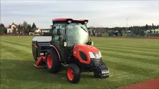 Wertykulacja boiska trawiastego Trilo C15 |Grubex|