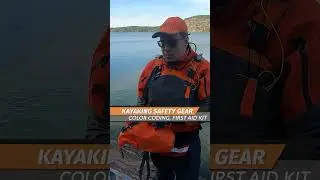 Kayaking safety gear #15 - color coding, first aid kit