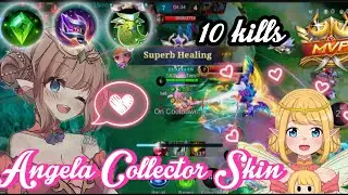 ANGELA COLLECTOR SKIN 🌸 INSANE HEALING AND SUPPORT🤭 ANGIE SO CUTE🥺