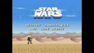 SNES Super Star wars *Longplay* Jedi Difficulty, no Death