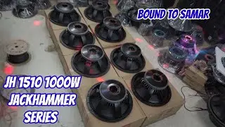 JH1510 1000 WATTS JACKHAMMER SERIES//CATEGORY 7.0 LIVE POWER AMPLIFIER, BOUND TO SAMAR.