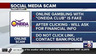 Oneida Casino Hotel says its name, photos are being used in scams
