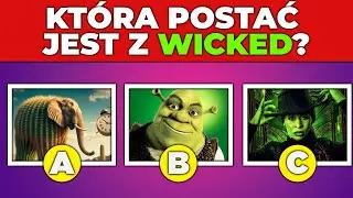 CZY ZNASZ ODPOWIEDŹ? K-pop, SpongeBob, Bluey, Wicked, Roblox, Shrek, Scooby Doo | QUIZ DLA DZIECI