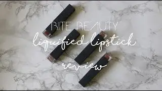 Summer 17 Must Have! | New Bite Beauty  Liquified Lipstick Swatches & Review ◌ alishiainc