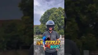 Ink terra 2 putih #galleryhelm #helm #helmet #inkterra2 #helmink