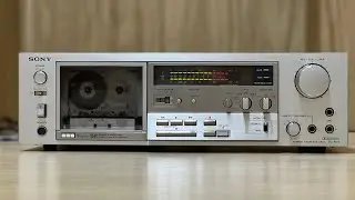 Кассетная дека Sony TC-K71. Абсолютно новая! Распаковываем!