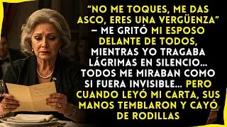 “No Me Toques, Me Das Asco”, Dijo Ante Todos — Pero Cuando Leyó Mi carta…