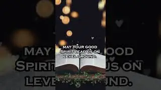 Daily Bible Verse │ God's Supreme Authority │Psalms 143:10 │ May 13, 2024 #shorts  #lifewithapurpose