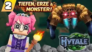 Monster im Dunkeln! Mein Abstieg in die Tiefen | Hytale #2