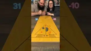 Shuffleboard On Your Table?! We Love This Game! #boardgame #couple