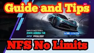 Need for Speed: No Limits &ndash; Special Event Tips for Zenvo Aurora TUR