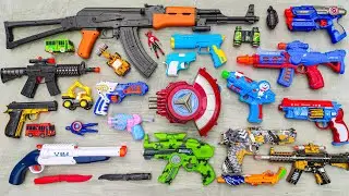 Tembak Plastik Nerfgun Seperti * Watergun, Soft Bullet, Sniper, Ak47, M16, Machine Gun, Nerf 279