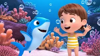 Baby Shark Sang with a Shining Star | Funny Toddler Song | Kids Rhymes