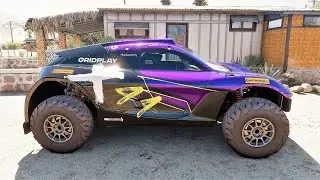 Forza Horizon 5 . Extreme E #44 X44 2022 . Car Show Speed Jump Crash Test Drive .