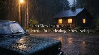 Soothing Relaxing Music : Relaxing Soft Piano Beautiful Calming Healing Relief Piano Slow Meditation