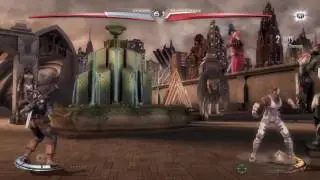 Injustice: Gods Among Us Ultimate Edition PS4 Pro Cyborg vs Deathstroke