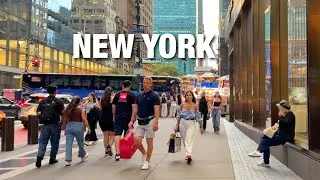 New York City 4K LIVE Manhattan on Tuesday Evening (September 15, 2026)