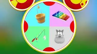 Picking The Mouseketools In Clarabelle's New Coop Pt 2 A Bucket With a Rope Tied 