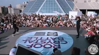 Hip-Hop 1/8 | Lafty (Stomp) vs Karina (Explosion)  | Roof Crystal Battle 2016