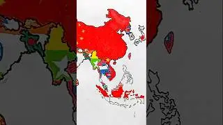 Draw Philippines 🇵🇭 Flag Map #philippines