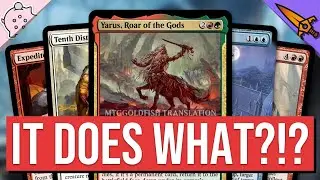 This Does What?!? | Yarus, Roar of the Gods | Murders at Karlov Manor Spoilers | MTG