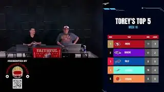 ICBW TOREY'S TOP 5 WEEK 16