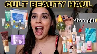 HUGE try-on makeup & skincare haul from Cult Beauty🤭💰| maumina