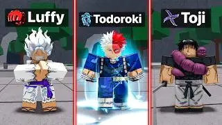 The Strongest Battlegrounds, But Random Anime Characters Decide Our MOVESET!