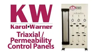 Karol-Warner | Triaxial / Permeability Control Panels