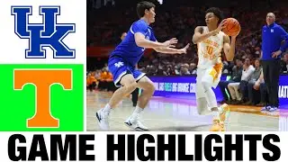 #24 Tennessee vs Kentucky Highlights | Men's Basketball | College Basketball 2025