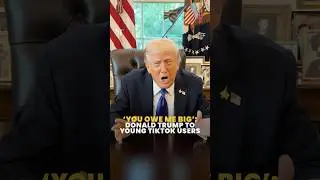 I saved TikTok, you owe me big: Donald Trump to young TikTok users