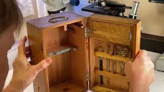 Lafayette Radio and Electronics (circa 1960)  1200x Microscope Rare Find