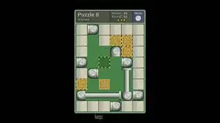 Pushing Machine (Ultimate) Level Puzzle 008 - Perfect Solution