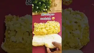 masala pav sandwich 🥪 in just 5 mnts😋#recipe #shortsfeed #sandwich #youtubeshorts #shorts