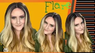 SHE HAS IT!|MANE CONCEPT RCHD298 FLARE Wig Review|Synthetic|FR6/BISCOTTI|ebonyline|FLOWY!
