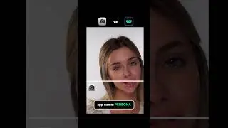 Persona app 😍 Better than FaceApp! #persona #beautycamera #beautyblogger