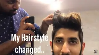 My Hairstyle changed due to Smoke Haircut..😱