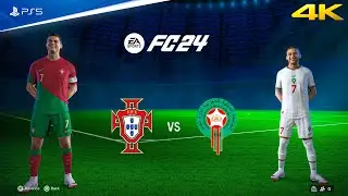 FIFA 24 - Portugal vs Morocco - International Friendly Match | PS5&trade; [4K60]
