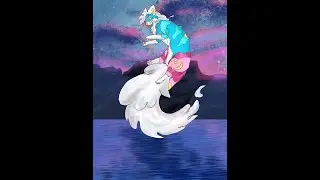 Hush the cloud cat Art fight for crispyyflake