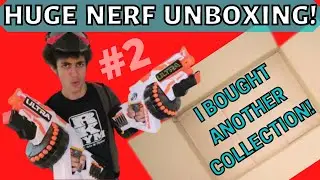 I Bought MORE Nerf Guns! EPIC NERF LOT UNBOXING #2! TWO LARGE BOXES!