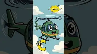 🎵 Learn ABC with Airplanes, Helicopters & More! 🚁🎶 | TBL Learning Kids #abcd #kids #shorts #learning