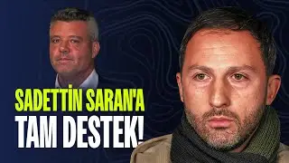 Domenico Tedesco'dan Sadettin Saran'a tam destek! 