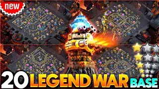 *TOP* 20 BEST LEGEND AND WAR BASE LINK| ANTI 2 STAR TH18 BASE LINK| TH18 NEW LEGEND LEAGUE BASE 