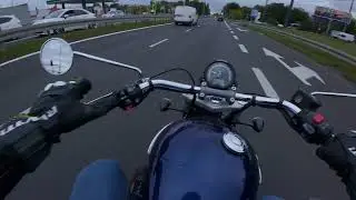 Triumph Bonneville Speedmaster test ride