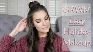 GET READY WITH ME | Holiday Makeup | Sarah Brithinee