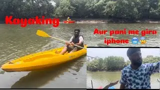 KAYAKING | GOA  🚣&zwj;♀️ aur pani me gira Iphone🥶😰#goatrip #goa #goabeach #travel #kayaking #goatourism